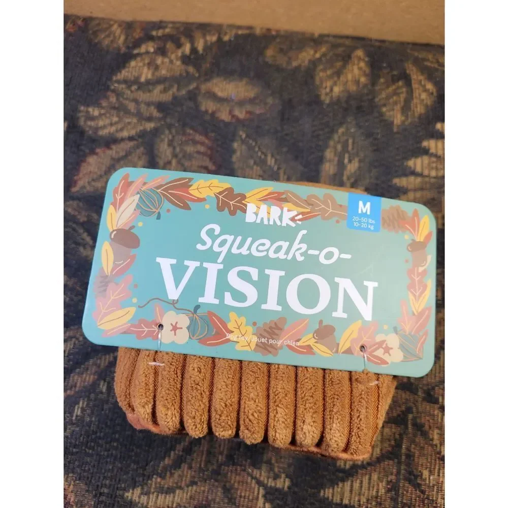 Bark Squeak-O-Vision  Size M 20 - 50 Pounds  NWT  - Picture 2 of 4